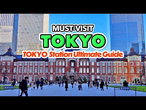 TOKYO STATION FOOD & SHOPPING ULTIMATE GUIDE: Japan Travel Guide 2024