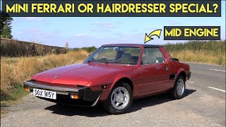 The World's First Affordable Mid Engine Car  Worthy Or Best Forgotten?  Fiat X1/9