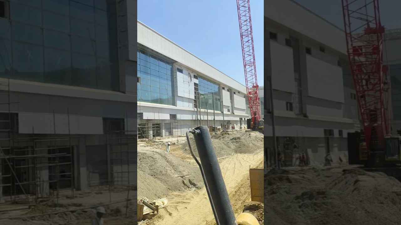 Jewar airport mein Kitna kam hua 