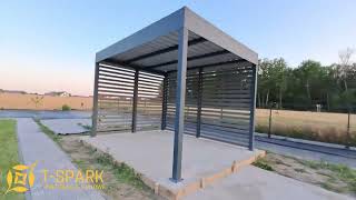 Download Lagu Carport 4x3 m - nowoczesna wiata garażowa zabudowana deską kompozytową MP3