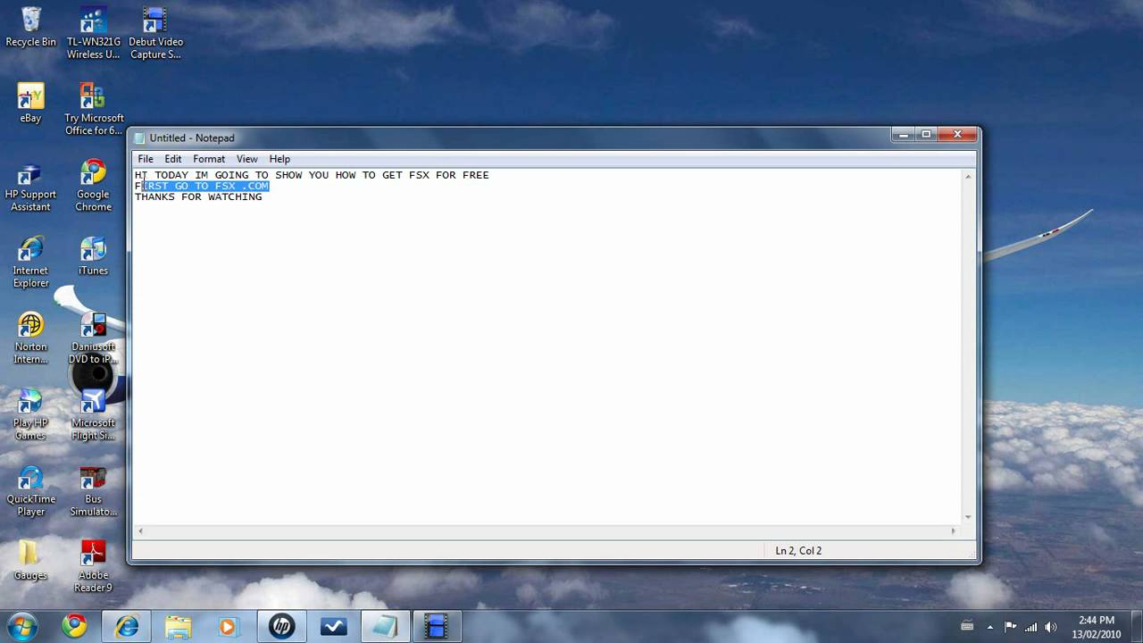 How to get FSX demo for free !!!