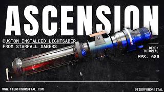 Starfall Sabers “Ascension” — Custom Crystal Chamber Install