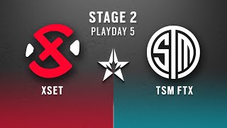 XSET vs TSM FTX \/\/ North American League 2022 - Stage 2 - Playday #5