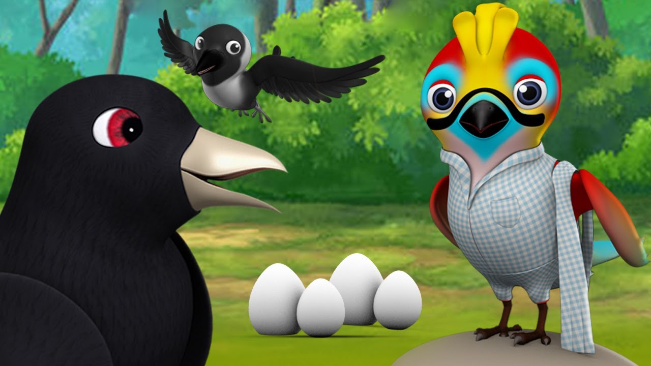cartoon car The Cuckoo's Eggs Bengali Story - কোকিল ডিম 3D Animated Bangla Cartoon Moral Stories Fairy Tales