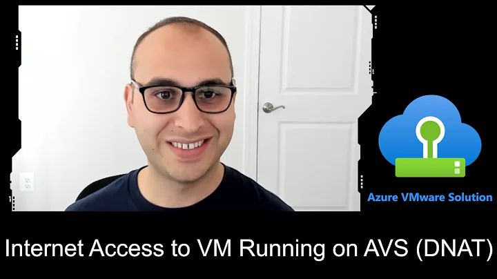 Azure VMware Solution (AVS) Enable Inbound Internet Access to VM using Public IP on NSX-T