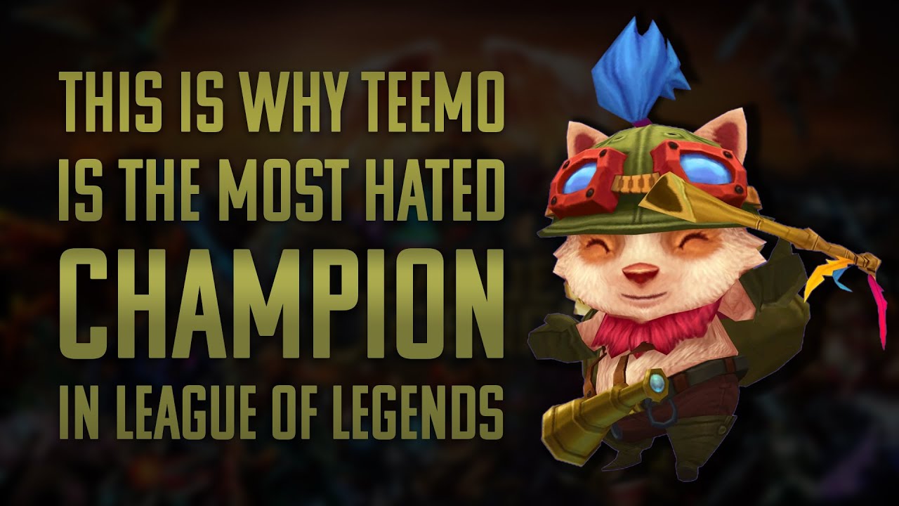 This is why Teemo is the in League of Legends - YouTube