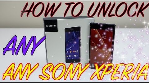 How To Unlock ANY Sony Xperia Phone (ALL MODELS, ALL CARRIERS)