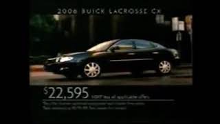 (USA) 2006 Buick LaCrosse Commercial 2006 Buick Lacrosse Commercial