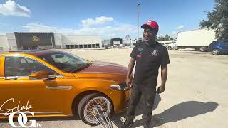 Donta’s 2018 Candy Gold Lincoln Continental! Behind the Scenes