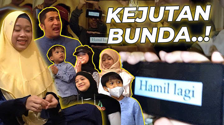 IRFAN HAKIM DAN ANAK2 PROTES LIAT KEJUTAN BUNDA..❗❗ BUNDA HAMIL LAGI..❓❓
