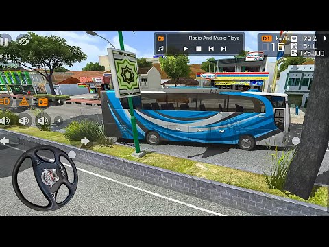 Bus Driving Village Road And Bus Driver Life 🥲 Game Play Video. Indian Bus simulator. 