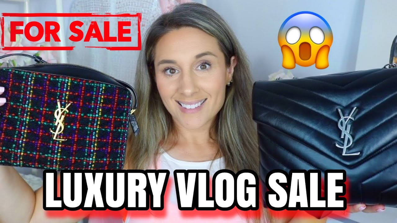 LUXURY VLOG SALE – YSL, LOUIS VUITTON, BURBERRY – 5 ITEMS - YouTube