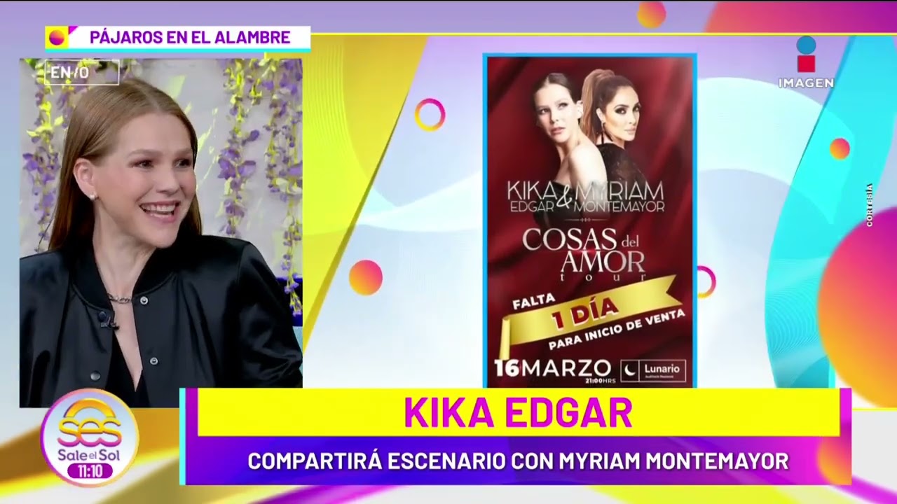 Kika Edgar JUNTO a Myriam Montemayor en 'Cosas del amor tour' en el Lunario | Sale el Sol