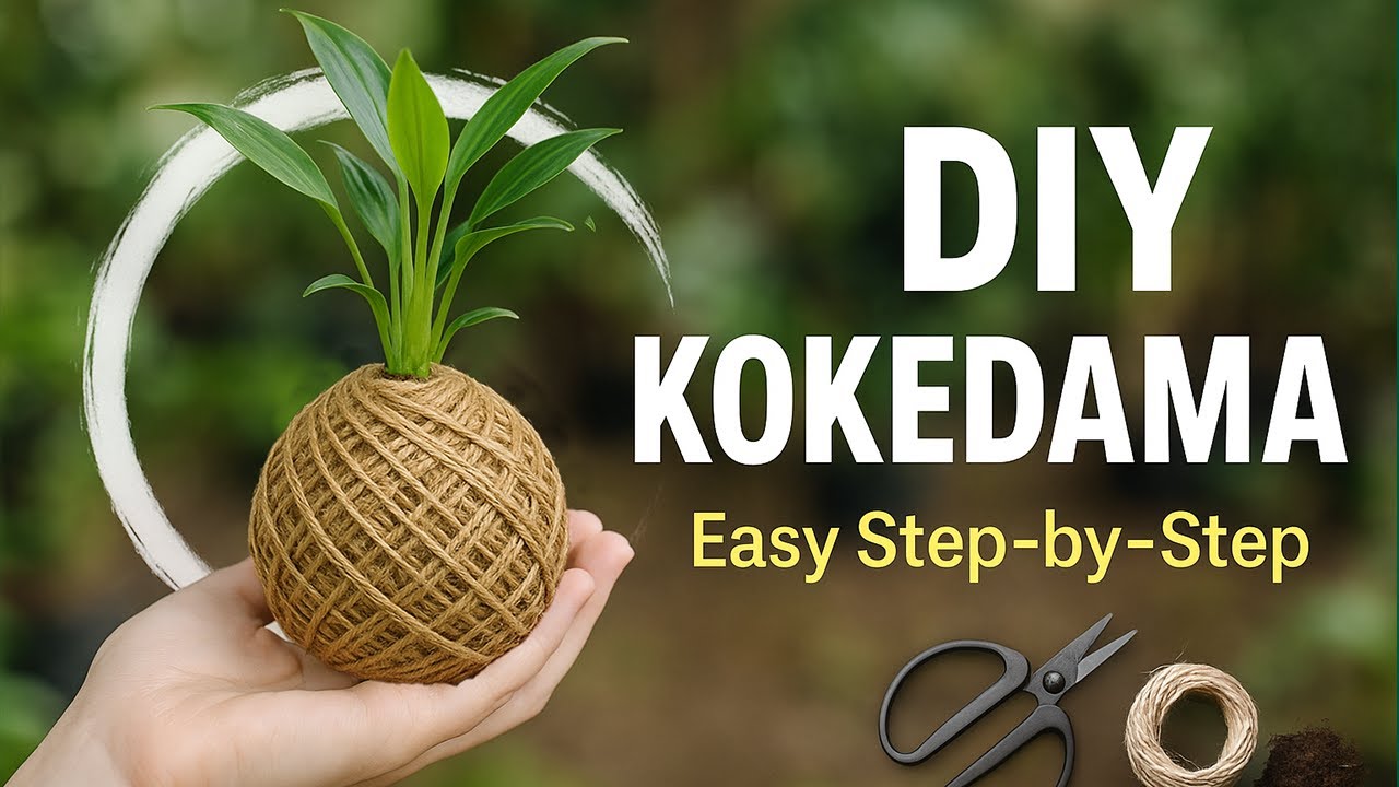 How To Make Kokedama