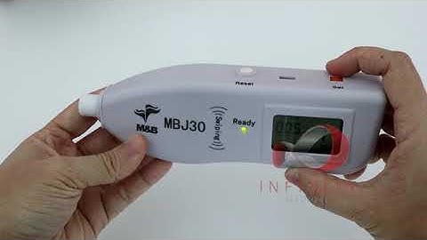 MBJ30 Transcutaneous Bilirubin Meter - Operating Procedure