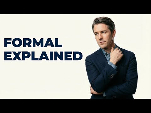 What Is Expected For A Formal Dress Code?