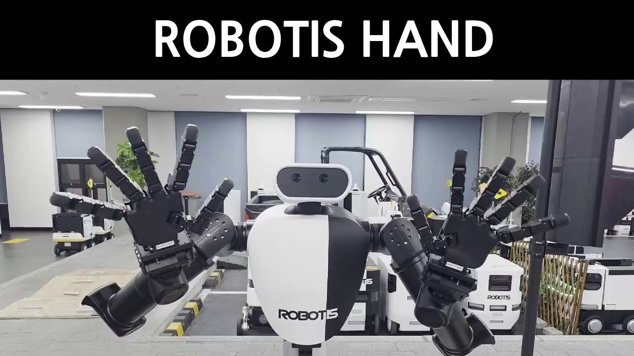 AI WORKER #9: Five-Finger Hand in Action – Dexterous Manipulation Showcase