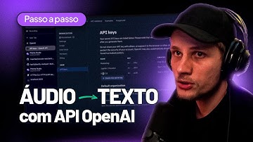 Usando a API da OpenAI para transcrever vídeos usando Node.js