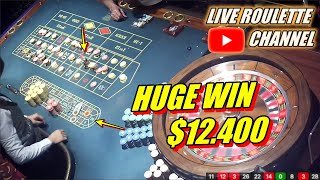 🔴 LIVE ROULETTE |💰 Watch Biggest Win 💲12.400 In Las Vegas Casino 🎰 Amazing Session ✅ 2024-06-06