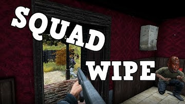 DayZ Standalone Squad wipe 0.62!
