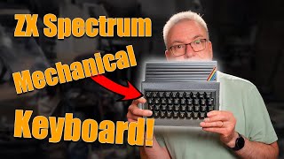 ZX Spectrum Mechanical Keyboard 3d Printed Case