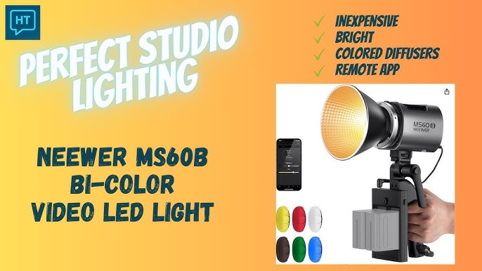 Introducing the Neewer MS150B 130W Bicolor LED Video Light 