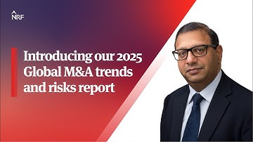 Introducing our 2025 Global M&A trends and risks report