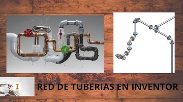 Estructura Metálica en Inventor. ¿Cómo hacer una tubería en Inventor 2021?. Tutorial Inventor 2021.