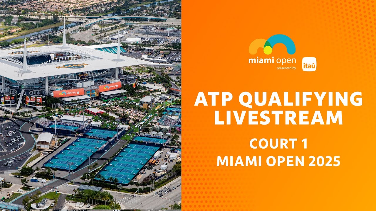 Gabriel Diallo vs Yosuke Watanuki Live Qualifying Stream Miami Open