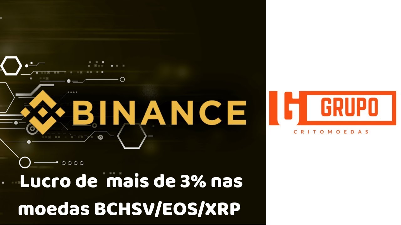 Lucro de  mais de 3% nas moedas BCHSV/EOS/XRP  usando ROBOBYTE