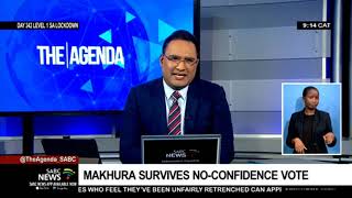 Gauteng Politics | Premier Makhura survives no-confidence vote