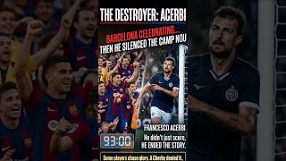 Acerbi ruined Barcelona's perfect ending 💔 #football #barcelona #inter