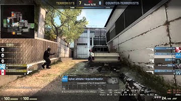 CSGO Pistol Round Ace on Cache