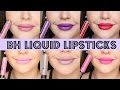 NEW BH COSMETICS LIQUID LIPSTICKS