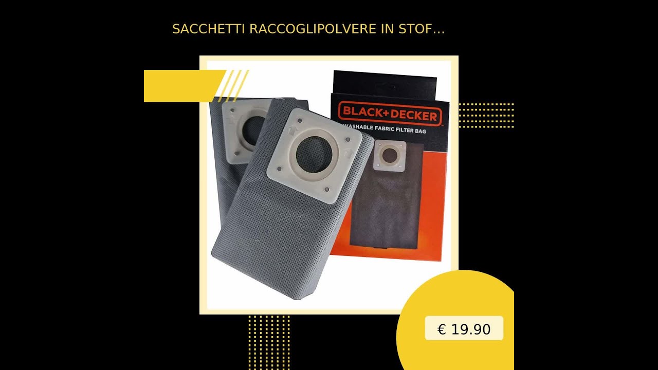 Sacchetti Raccoglipolvere Cf. 5 Pz Per Lt. 20/30 Lavorwash | Leroy Merlin