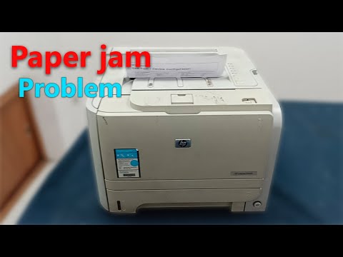 How to fix paper jam problem hp laserjet 2035 printer
