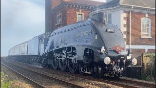 60007 Sir Nigel Gresley passing Starcross 