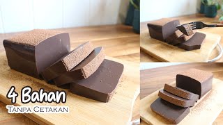 Tanpa Oven!!! Jika Kamu Punya susu dan coklat!!! Puding Susu Coklat | Tanpa Cetakan Cuma 4 Bahan