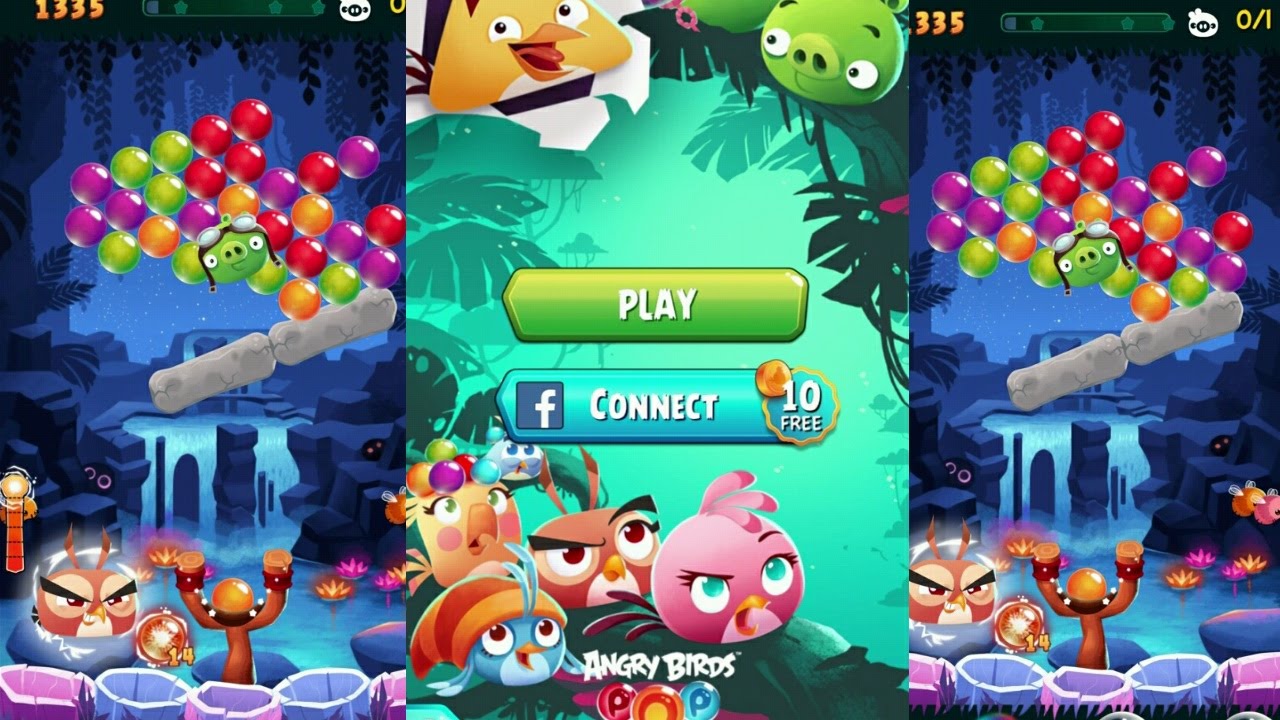 Angry Birds POP! - Bubble Shooter iPhone Gameplay