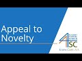 Understanding Appeal to Novelty
