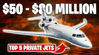 Top 5 Private Jets 2023 | Between $50 - $80 Million