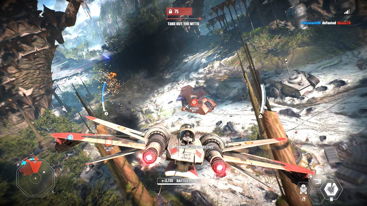 Galactic Assault Gameplay - Kashyyyk (Republic) Star Wars Battlefront ...