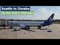 TRIP REPORT | Seattle to Omaha | Alaska Air | 737-900ER | Economy