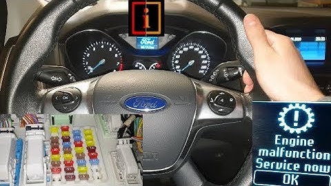 Locatie van alle zekeringen en relais van Ford Focus 1.0 Ecoboost mk3 (2011 - 2018)