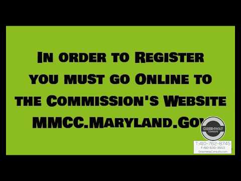 Maryland Medical Marijuana Registration Tutorial