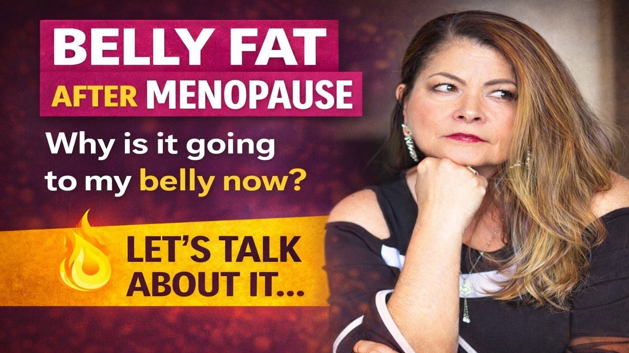 Belly Fat After Menopause What Actually Works - YouTube