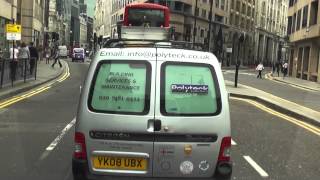 Mercedes Sprinter - Into London and across it