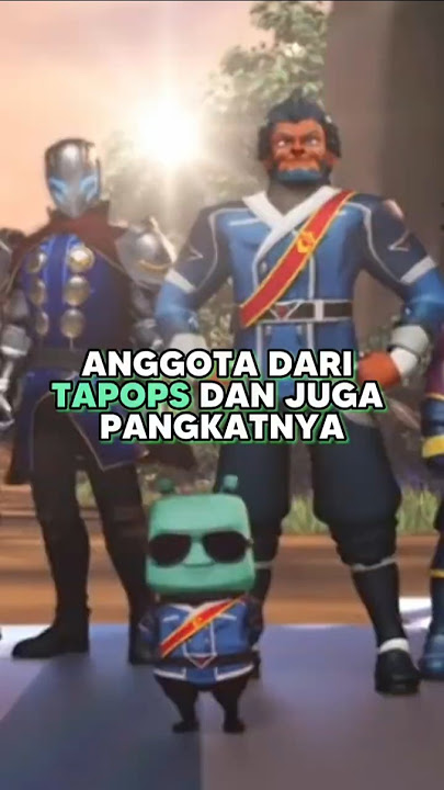 Anggota dari TAPOPS dan Juga Jabatannya #boboiboy #boboiboygalaxy #tapops