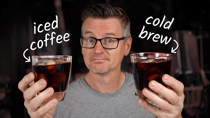 Iced Coffee vs Cold Brew: What’s the REAL difference?