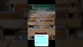 iscriviti se che ate manca già a scuola